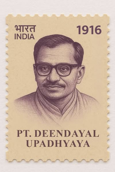 AshokKoul59's tweet photo. Pandit Deendayal Upadhyaya wasn’t just a leader — he was a movement.
Writer, Journalist, Philosopher, Social Worker, Political Leader.
A man of many hats, but one vision:
That India must grow from within, through self-sufficiency and cultural strength.
#EkatmaManavDarshan https://t.co/k4BYcF0YmT