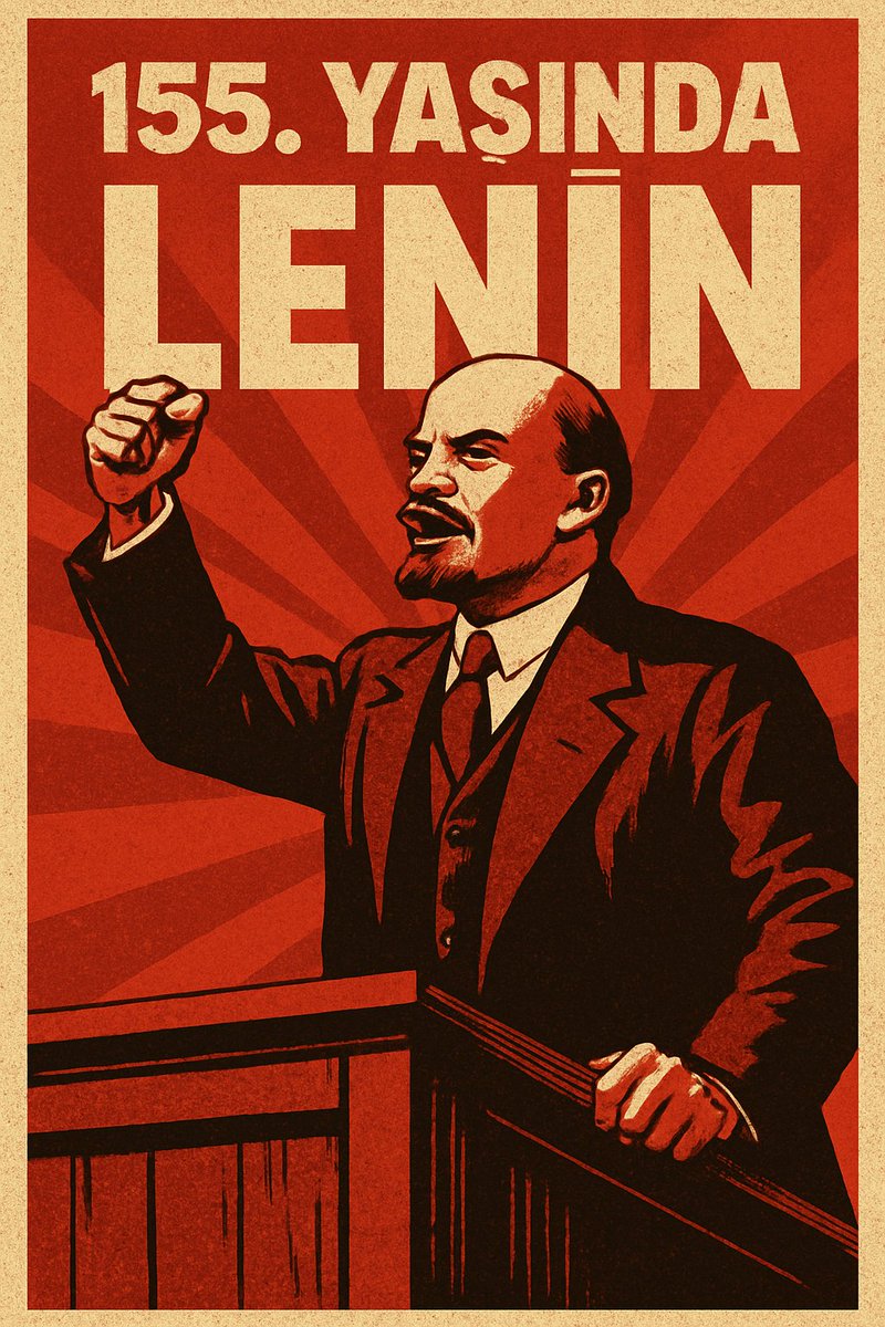 M. Tanal hikaye kardeşim... Bak burada kim var #Lenin155Yasında