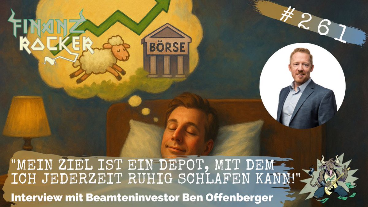 Finanzrocker 💰🤘 (@finanzrocker) on Twitter photo Zum zweiten Mal nach 2021 habe ich den <a href="/beamteninvestor/">Ben Offenberger</a> Ben Offenberger zu Gast im Finanzrocker-Podcast zu Gast. Wir sprechen über die Änderungen in seinem Portfolio und worauf er bei seinen Aktien achtet: finanzrocker.net/ben-offenberge… Zum zweiten Mal nach 2021 habe ich den <a href="/beamteninvestor/">Ben Offenberger</a> Ben Offenberger zu Gast im Finanzrocker-Podcast zu Gast. Wir sprechen über die Änderungen in seinem Portfolio und worauf er bei seinen Aktien achtet: finanzrocker.net/ben-offenberge…