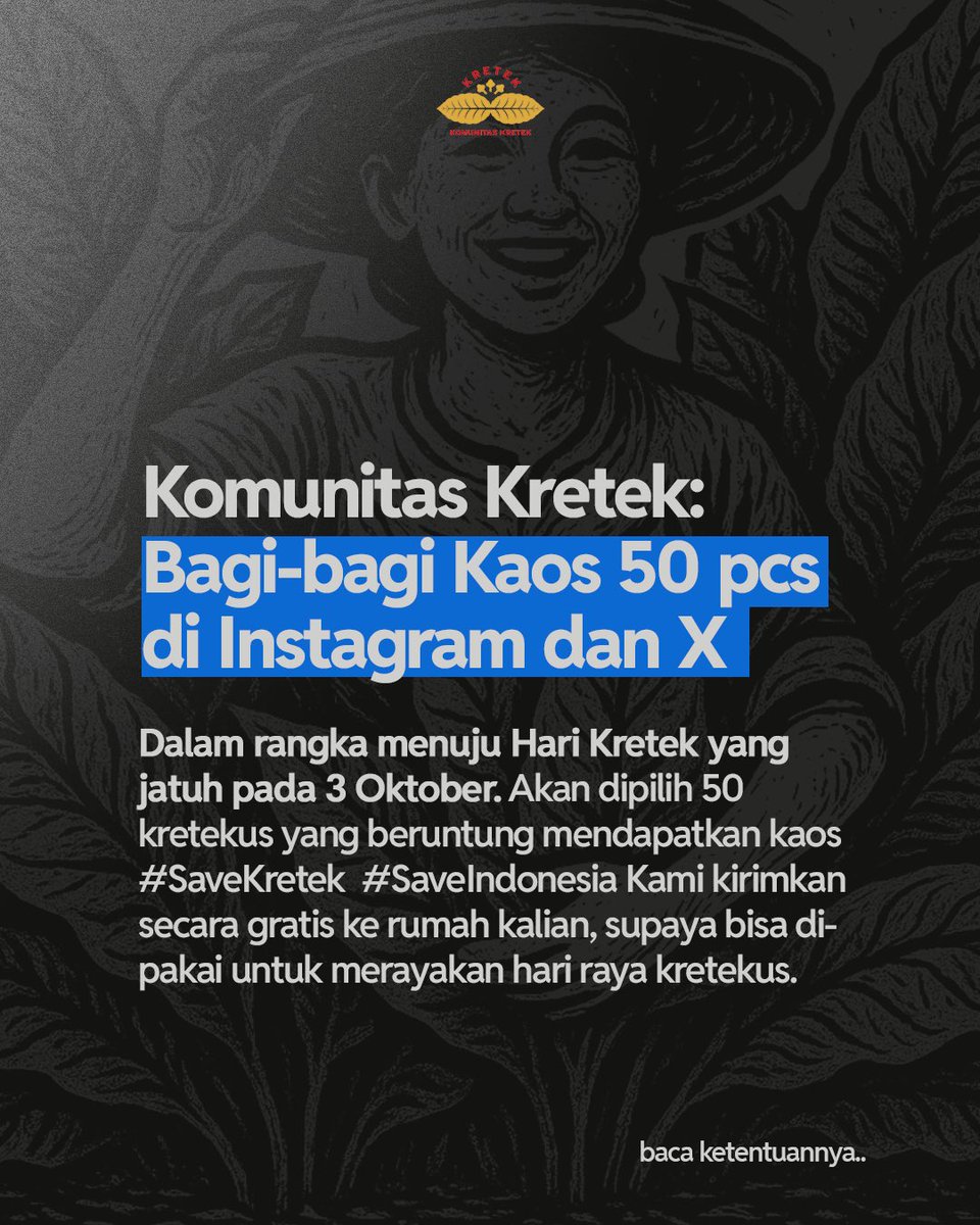 Komunitas Kretek tweet media