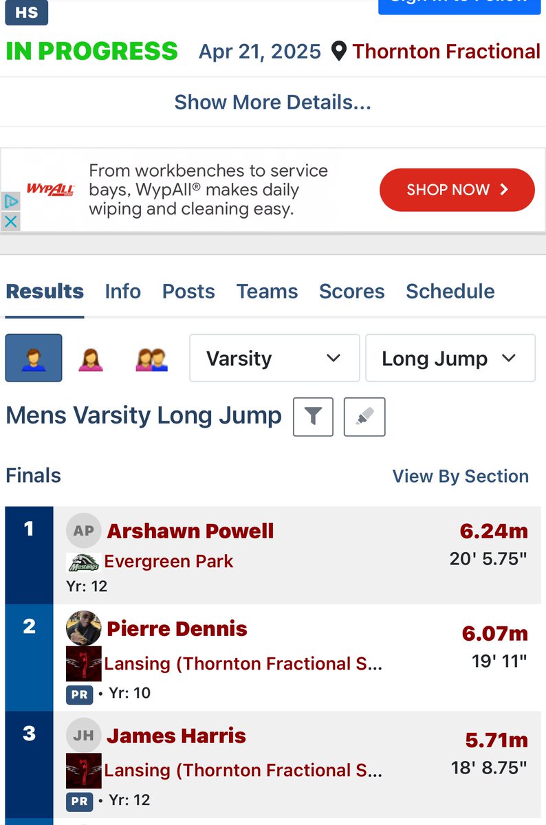 Melody Smith (@melodyzpb1998) on Twitter photo <a href="/ArshawnPowell7/">Arshawn Powell</a> running and jumping he’s showing out <a href="/coachrichjones/">Rich J OLY</a> check him out he starts SIUC summer 2025. <a href="/17NickHill/">Nick Hill</a> <a href="/SIU_TrackXC/">Saluki Track & Field</a> <a href="/SIU_Football/">Saluki Football</a> <a href="/SIUSalukis/">Saluki Athletics</a> <a href="/ArshawnPowell7/">Arshawn Powell</a> running and jumping he’s showing out <a href="/coachrichjones/">Rich J OLY</a> check him out he starts SIUC summer 2025. <a href="/17NickHill/">Nick Hill</a> <a href="/SIU_TrackXC/">Saluki Track & Field</a> <a href="/SIU_Football/">Saluki Football</a> <a href="/SIUSalukis/">Saluki Athletics</a>