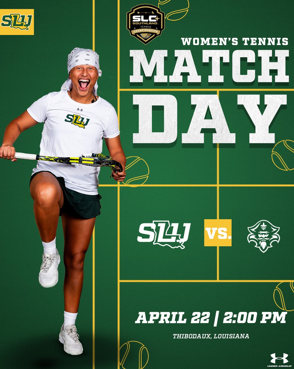 🎾Match 22 | <a href="/LionUpTennis/">Southeastern Tennis</a> (13-8) vs. New Orleans (5-11) | SLC Championships (Round One)
📍Thibodaux, La. | Thibodaux Regional Sports Complex
⏰2 p.m.
📊stats.statbroadcast.com/broadcast/?id=…
🦁#LionUp