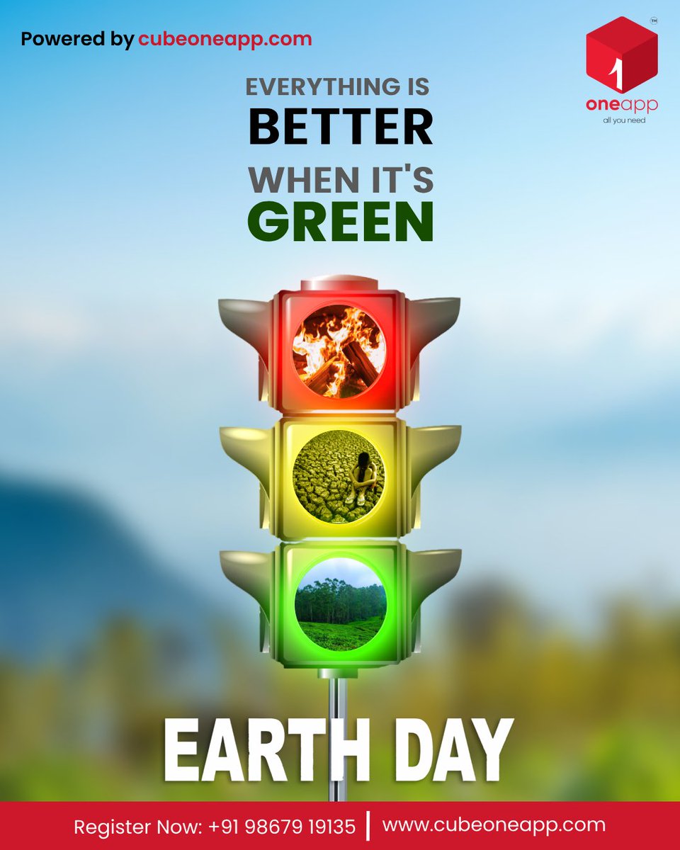 cubeoneapp's tweet image. From reducing waste to supporting sustainable practices, every step we take today shapes the world we pass on tomorrow. ♻️🌍✨

 #lovemotherearth #planetkindness #naturegivesback #happyearthday2025 #ecogratitude #earthday