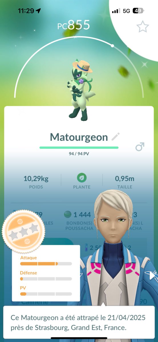 zdak67's tweet image. Third #shiny Floragato and another #Nundo since it’s been a thousand years since I got one! Let’s GO!🥳#ShinyCheck #shinypokemon #0iv