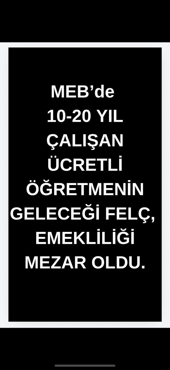 KSeritli's tweet photo. @Suat_Ozcagdas 10-20 yıl kadrolunun gitmediği okullarda yarım sgk primine 3 kuruşa ücretli öğretmen olarak devletimize hizmet ettik . Şu an düştüğümüz durum içler acısı EMEKLİ OLAMIYORUZ. @Yusuf__Tekin @yavuzatar @prof_mahmutozer @yilmaznazif @CelileErenOKTEN @PrfDrFilizKilic @latifselvi42 https://t.co/gPYvz1DRaZ