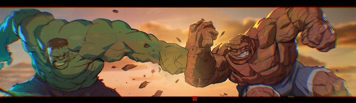 HULK VS THING
-
#HULK #thing #marvel