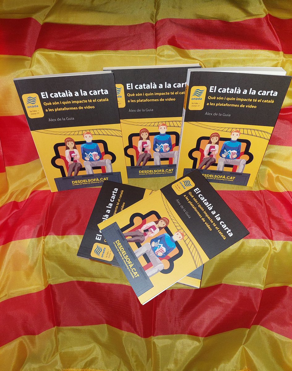 Demà és #SantJordi, recordeu que podeu trobar 'El català a la carta' a les llibreries.

Un llibre per descobrir la història del català a l'audiovisual i a les plataformes.

*Els beneficis es destinen a mantenir la web desdelsofa.cat.