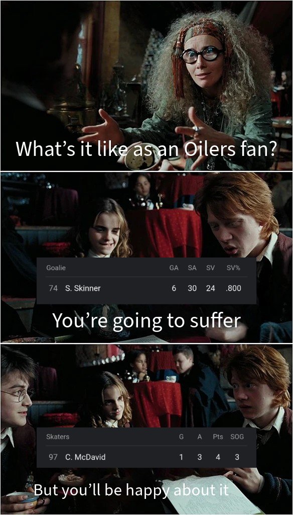 aaronshank93's tweet photo. Why do the #Oilers gotta make it so hard ? #LetsGoOilers https://t.co/eU41Re9Zud