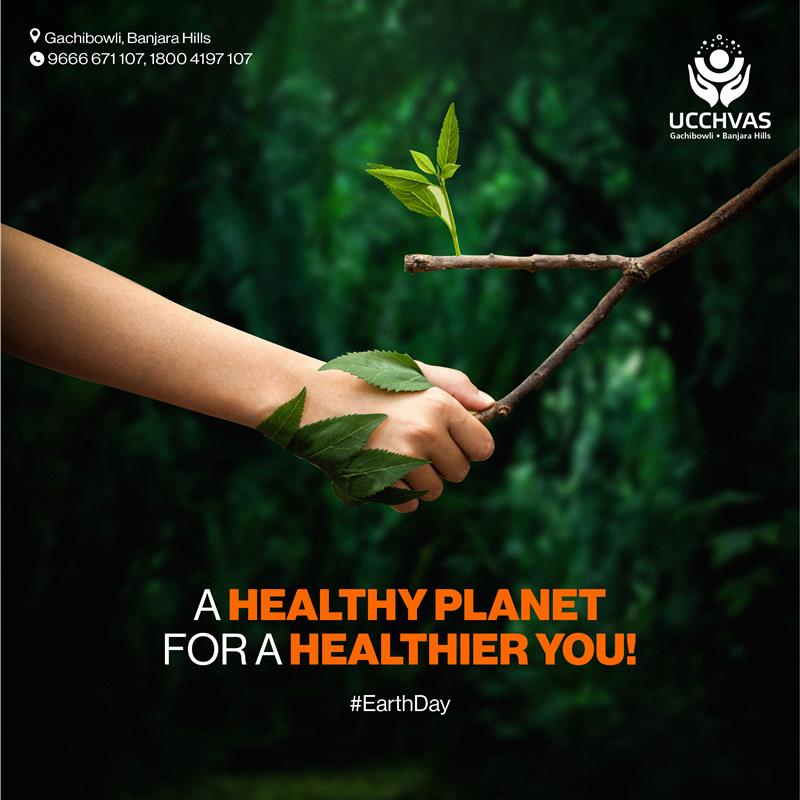 UcchvasC's tweet image. This #EarthDay, let&apos;s commit to wellness inside and out!

#Ucchvas #TransitionalCare #Rehabilitation #RestoringHope #therapy