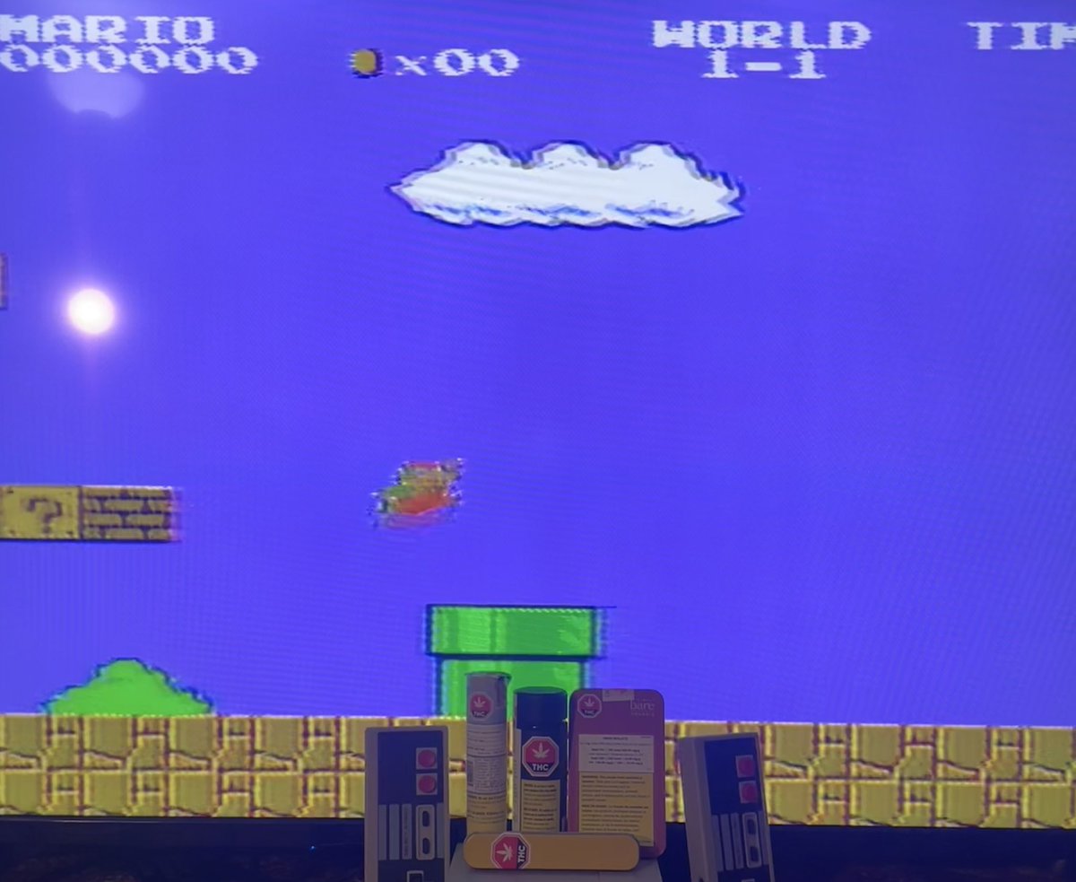 sativasoles1's tweet photo. When your rookies bring smiles cuz you’re away for a holiday🥹 Giggles😮💨💨 & a new old game Yo🙌 Want player #2?🥰 #StonerFam #WannaPlay #CannaLand #OG #SuperMarioBros #OlSkool #Nintendo #CannabisCommunity #Gratitude #WorkMama #GenX #ImaMakeYouSmile🎮🥰 https://t.co/d947oz11Ni