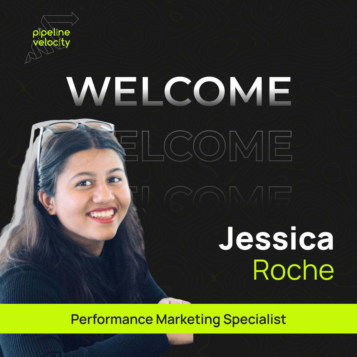 PipelineVelocit's tweet photo. Join us in welcoming Jessica Roche to our team at Pipeline Velocity as a Performance Marketing Specialist. We are very eager to see all the insights she can provide to our team and the impact she helps us make with our brand. https://t.co/S7nBxhhyPO