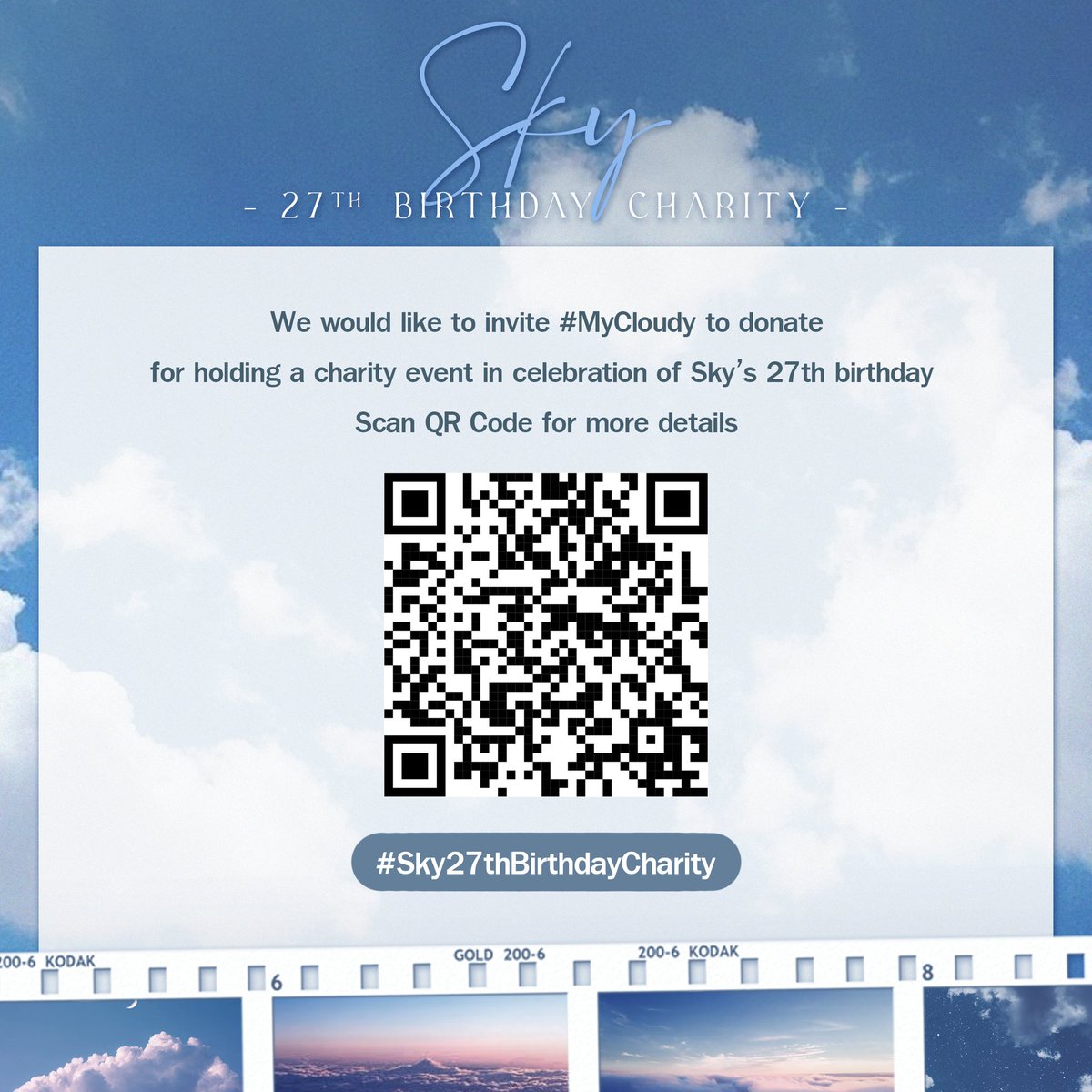 cutter_sky's tweet image. #Sky27thBirthdayCharity

ขอเชิญชวน #ก้อนเมฆของสกาย มาร่วมกันโดเนตเพื่อจัดกิจกรรมทำบุญ เนื่องในโอกาสวันเกิดครบรอบ 27 ปีของสกายกันค่ะ 💙

รายละเอียดในลิงก์ ⬇️
forms.gle/ZssQYiSY3jtvQv…

#skywongravee #MyCloudy ☁️ 
#skys_cutter
