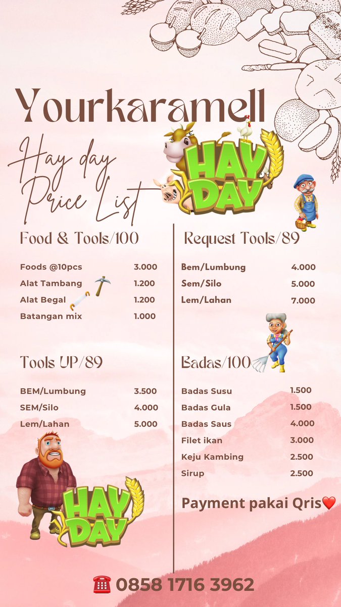 yourkaramell's tweet photo. Misi admin numpang ngelapak, Yuk yang mau jajan merapat lgsg WA atau PM ya🥰🤗 https://t.co/BQGugyTnEo