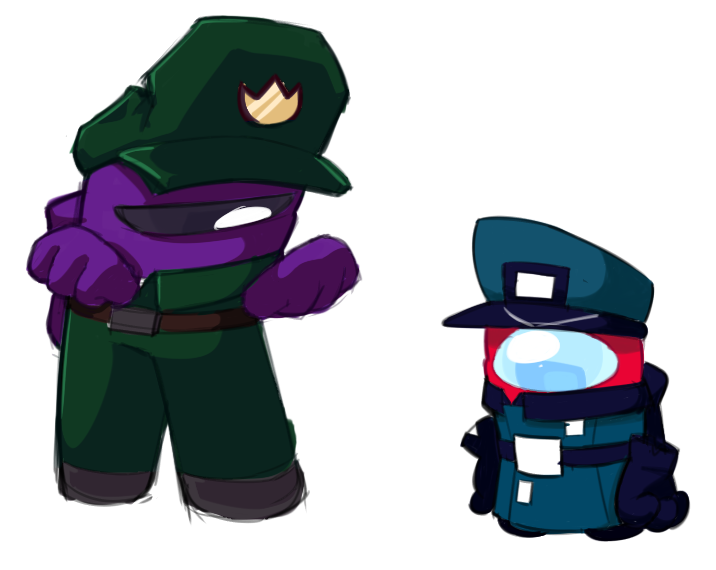 내가 얘네를 좋아하긴 하는데 얘네 관련 설정을 모름
#Amongus #rodamrix #vsimpostor