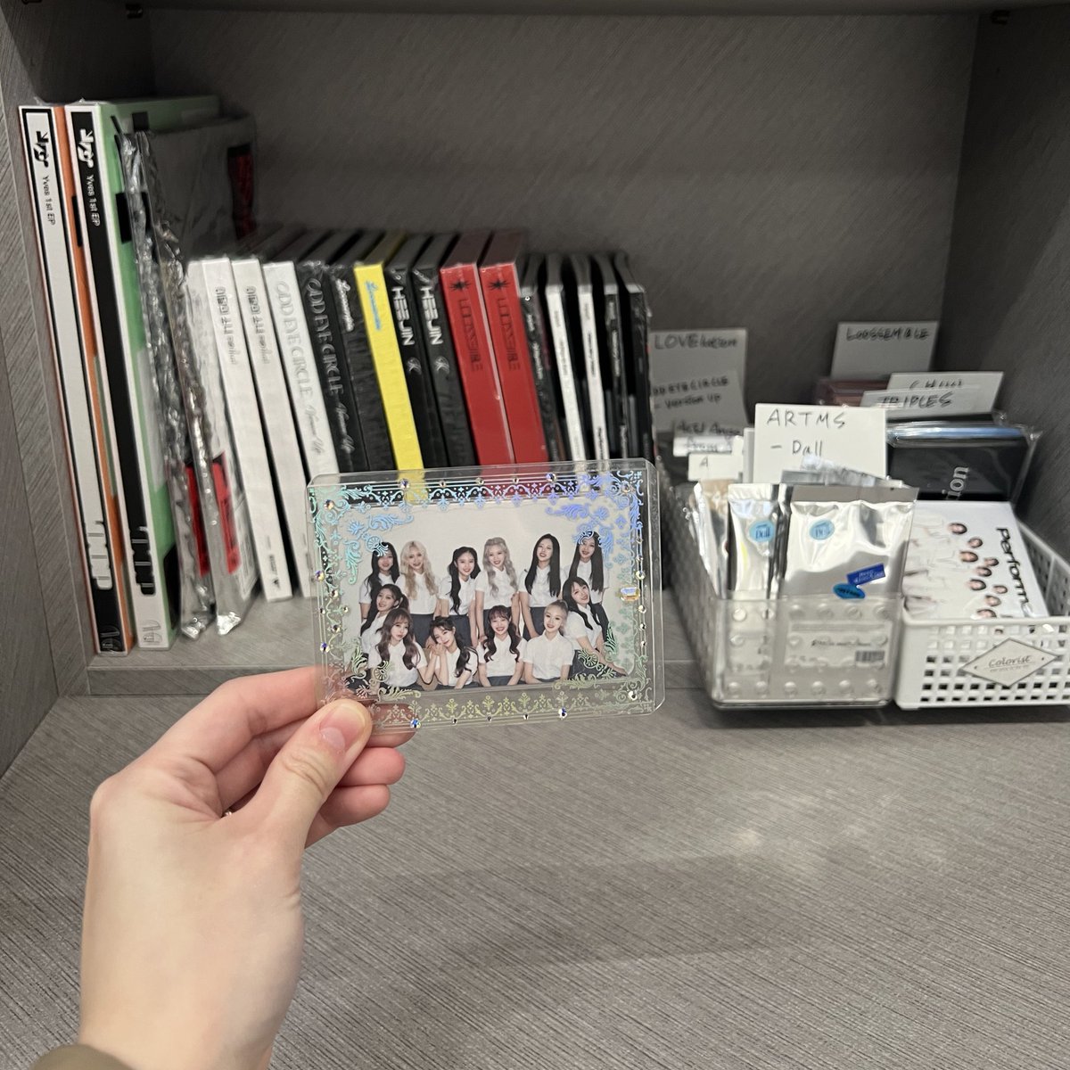 moonbit24's tweet photo. i was in seoul last week so i took a pic of ot12 in a music korea store 🌙 https://t.co/bnNyYt2YKm
