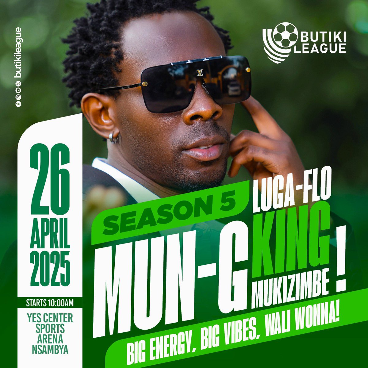 Butiki League (@butiki_league) on Twitter photo He loved the energy last time, he had to spin the block!
Mun*G returns to the #ButikiLeague this Saturday for the #BLSV MD1.🥳
Sala puleesa, turn up at <a href="/yesarenasports/">YES Center Sports Arena - Spirituality & Sports</a>. He loved the energy last time, he had to spin the block!
Mun*G returns to the #ButikiLeague this Saturday for the #BLSV MD1.🥳
Sala puleesa, turn up at <a href="/yesarenasports/">YES Center Sports Arena - Spirituality & Sports</a>.