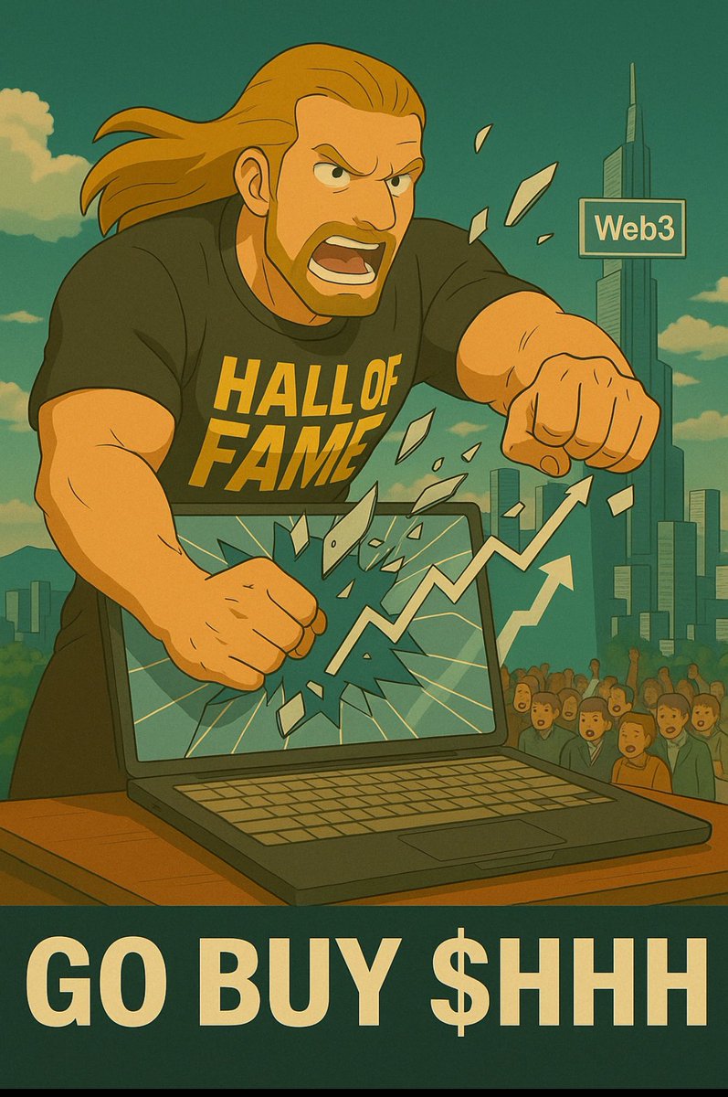 THEGMEHHH's tweet photo. @Ashcryptoreal This ain’t Wall Street — this is WAR
We turning laptops into launchpads
$HHH next up — chart going orbital
#MemecoinSeason #DeFi #HHH https://t.co/1lVaoUs8mN