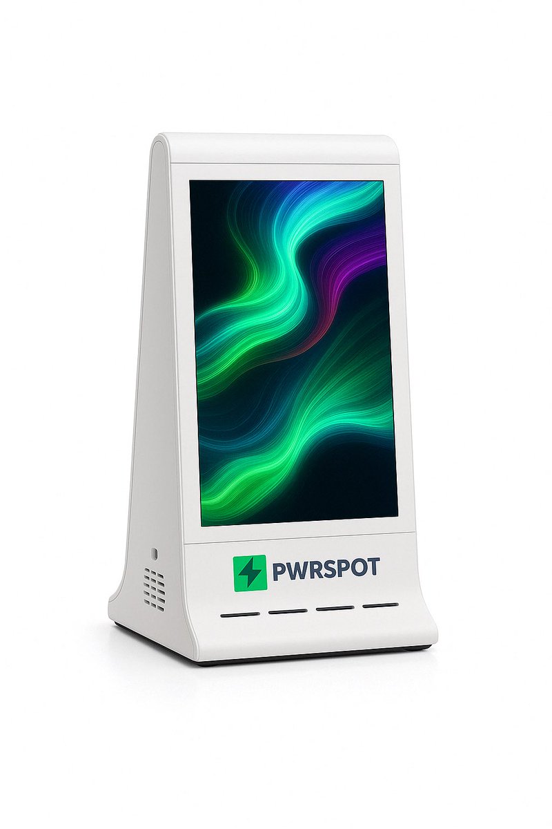 pwrspot's tweet image. Static ads are out. Interactive screens are in.
Make every table a marketing machine.
#PWRSPOT | #SmartTables #Staycharged