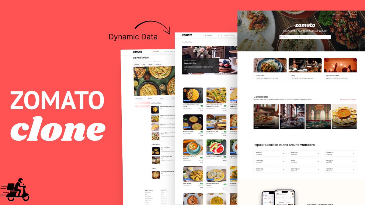 k2infocom's tweet image. Build a Zomato Clone Website | Full Food Delivery Website Step-by-Step Tutorial (2025)
✨ Watch Tutorial :youtu.be/SHCZ8hK2Skk
#ZomatoClone , #HTMLCSSWebsite , #FrontendProject