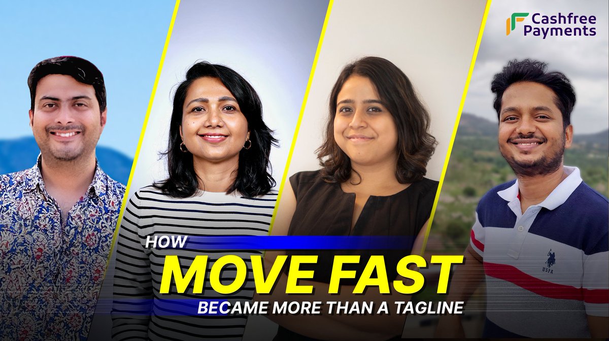At Cashfree Payments, speed is at our core. Our MOVE FAST campaign wasn’t just a tagline—it was a bold, high-energy story of who we are.

Led by our in-house marketing team and featuring Rajkummar Rao, this campaign captured the essence of agility and trust.

Discover how we