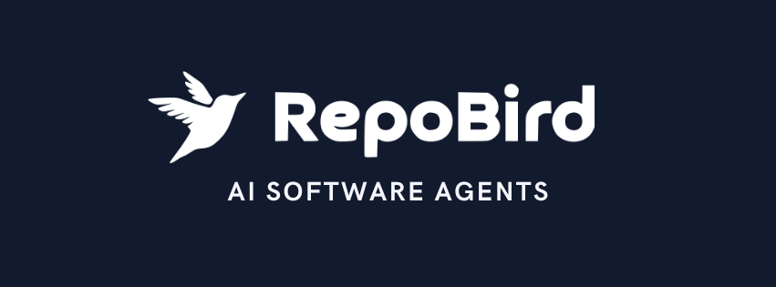 RepoBird's tweet photo. Introducing the best new Agentic Software Engineer Bots for Github - they create pull requests and can tackle any issue. Visit https://t.co/dY6VqKhhJD ! https://t.co/wydeJm1Kow