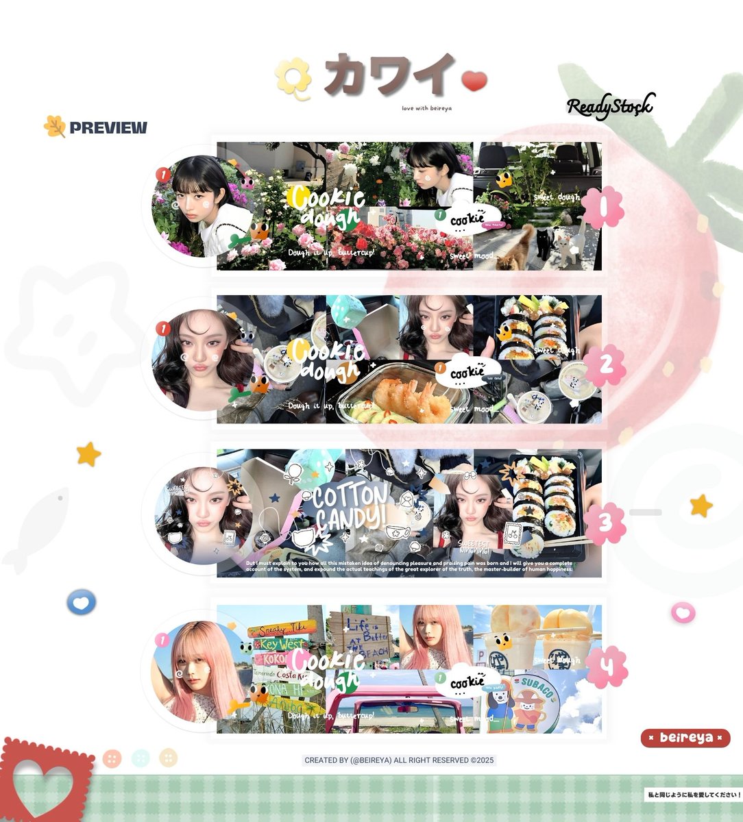 Help repost ? Thank you~!! 

Haloo! aku bawa layout ready stock ready stock rei, ningning, &amp; giselle yang bisa di take sekarang juga dengan harga 10k,  jika berminat ? bisa jemput melalui dm 🍓
#zonauang