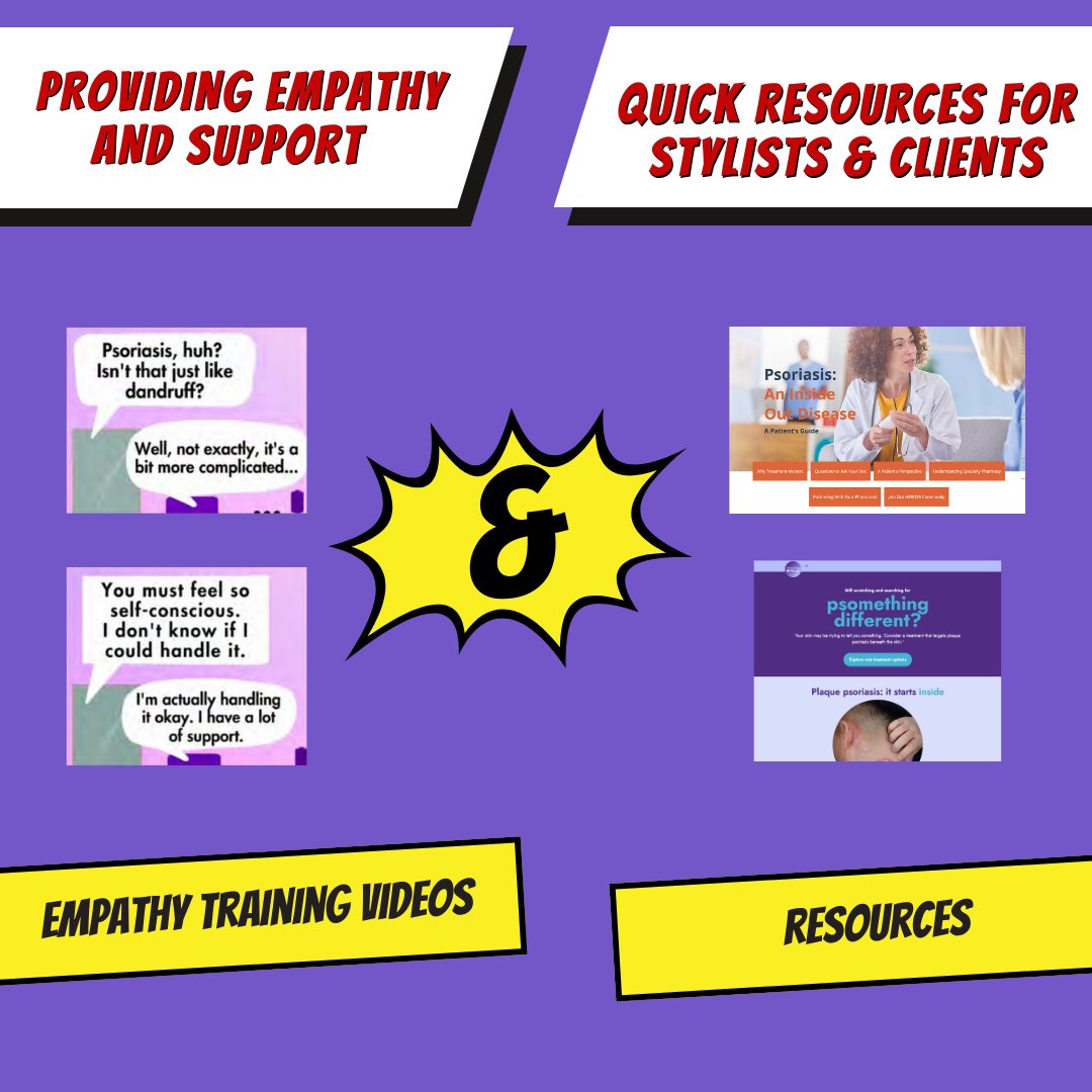 We’re proud to launch the HEROES Toolkit: a free, first-of-its-kind resource created with and for salon professionals to help clients living with scalp and skin conditions like psoriasis feel seen, supported, and empowered.
Click the link in bio to explore the toolkit and learn