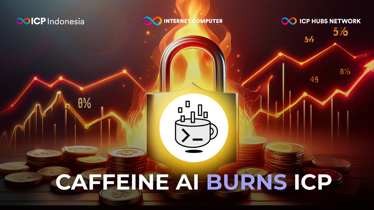 Big changes are coming for $ICP after June 2025.

No more token unlocks. Just rewards-based inflation.

If Caffeine AI delivers and burns ~62M ICP/year, the network could turn deflationary.

Less sell pressure. Higher demand. Real upside.
