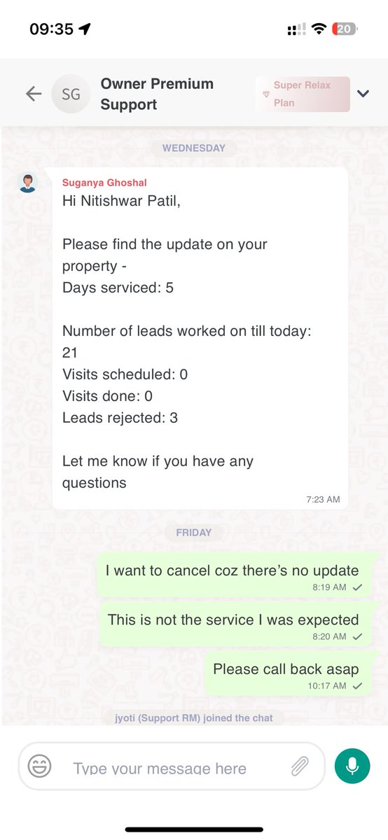 patilnitishwar's tweet photo. Update: even after multiple requests politely nobody has contacted me yet regarding this issue! @NoBrokerCare seriously it feel like you guys are running a scam here by calling your service “non-refundable” #nobroker #landlordplans #serviceissue https://t.co/ea5AjPXXbG