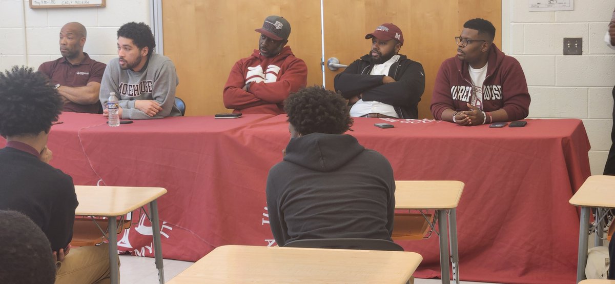 Morehouse Day in March inspired our Warriors! “I want to go to Morehouse just because of you.” 🔥 That’s the power of exposure, belief, and brotherhood. Join us on May 8th as TMA showcases our hard work.

Register TODAY: tma.fyi/showcase
#TMAWarriors #WarriorStrong