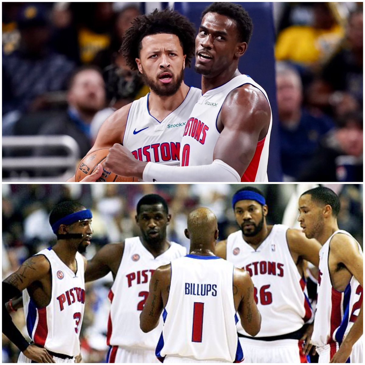 Waxx (@waxxgyver) on Twitter photo Le 26 mai 2008 je venais d’avoir 24 ans et sans le savoir je venais de regarder la dernière victoire de mon équipe en playoffs jusqu’à … aujourd’hui et j’ai 40 ans.
Alors je peux le dire : PISTONS WIN 😱
Merci merci merci <a href="/DetroitPistons/">Detroit Pistons</a> ❤️
#DetroitBasketball for ever Le 26 mai 2008 je venais d’avoir 24 ans et sans le savoir je venais de regarder la dernière victoire de mon équipe en playoffs jusqu’à … aujourd’hui et j’ai 40 ans.
Alors je peux le dire : PISTONS WIN 😱
Merci merci merci <a href="/DetroitPistons/">Detroit Pistons</a> ❤️
#DetroitBasketball for ever