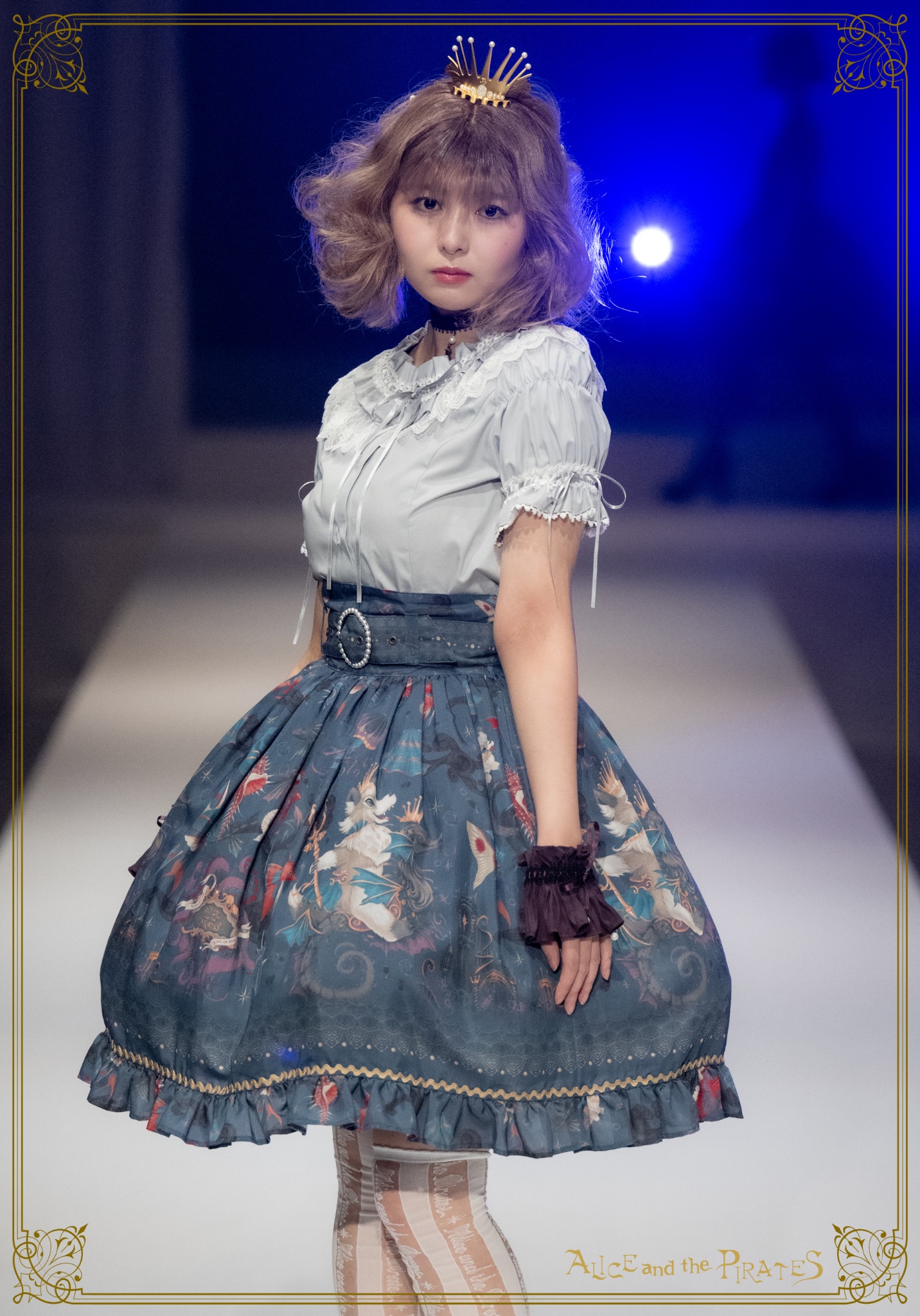 アリスアンドザパイレーツ　ポセイドンクリス　スカート Poseidon Chris Skirt by Alice and the Pirates