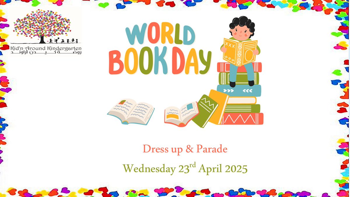kidnaroundkg's tweet image. Tomorrow, we will be celebrating Book Week! Don't forget to dress up! All children as asked to come dressed as their favourite book character and bring along their favourite story book to share with the class.
#bookweek #bookcharacters #Qatar #Doha #روضة #روضة_كيدن_اراوند