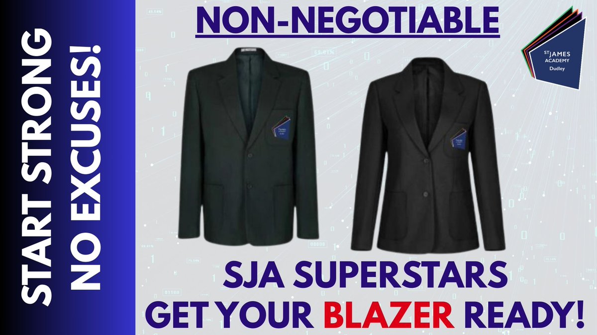 UNIFORM STANDARDS: As we return to school on the 28.4.25, let's get our BLAZERS ready. Start Strong with our BLAZERS...No Excuses!