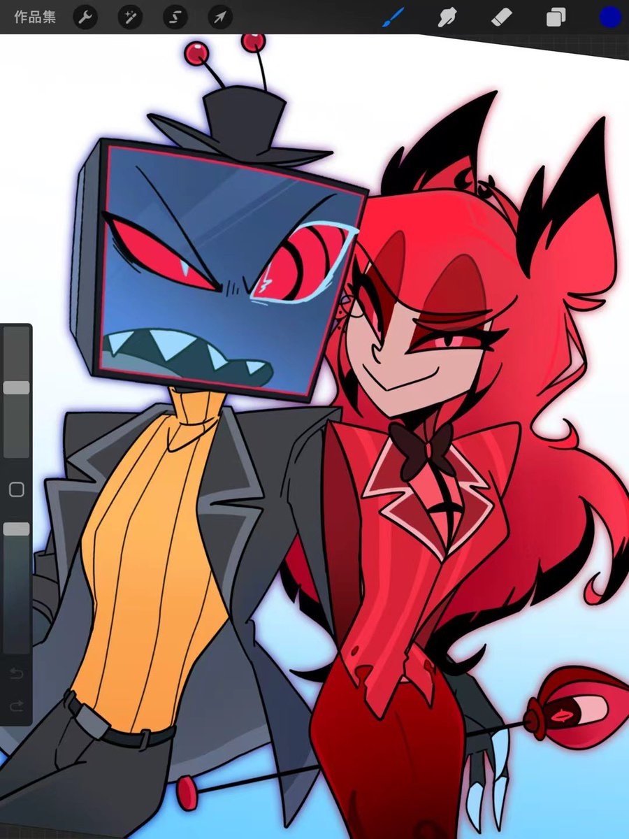 之前畫著玩的 性轉