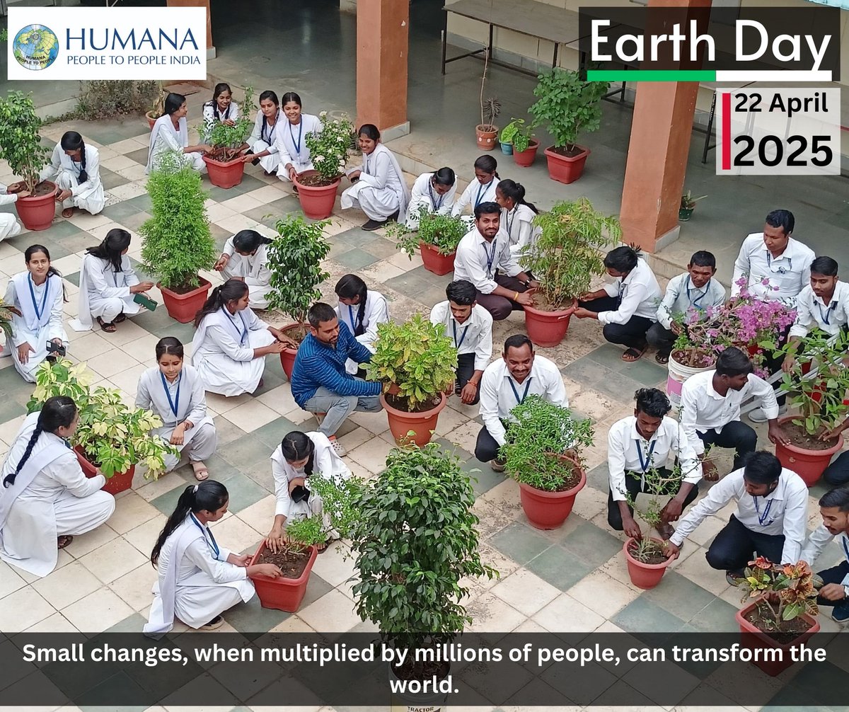 To address the pressing challenges facing our planet, communities must embrace collective and sustainable climate actions. This includes adopting environmentally friendly agricultural practices, promoting sustainable consumption methods and making informed decisions.#EarthDay2025