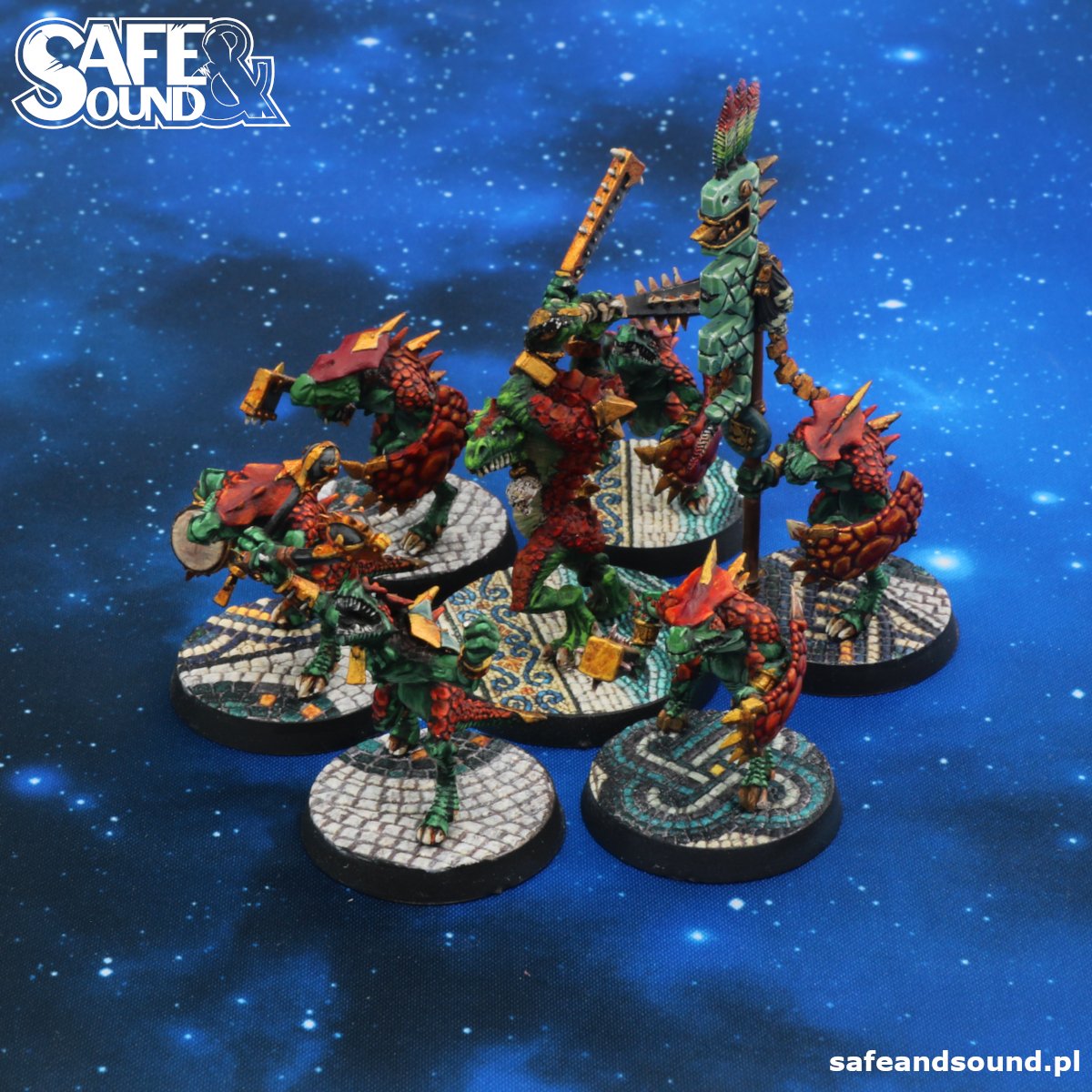 🌌 NEW: MYTHOS MOSAICA INSTABASES 🌌
Ancient mosaics. Arcane sigils. Pre-painted &amp; ready for legends.
For golden legions, mystic seers, and starborn gods.
Dare to tread the sacred floor?
#miniaturepainting #warhammer #instabases #ttrpg #grimdark #warhammer40k  #wh40k
