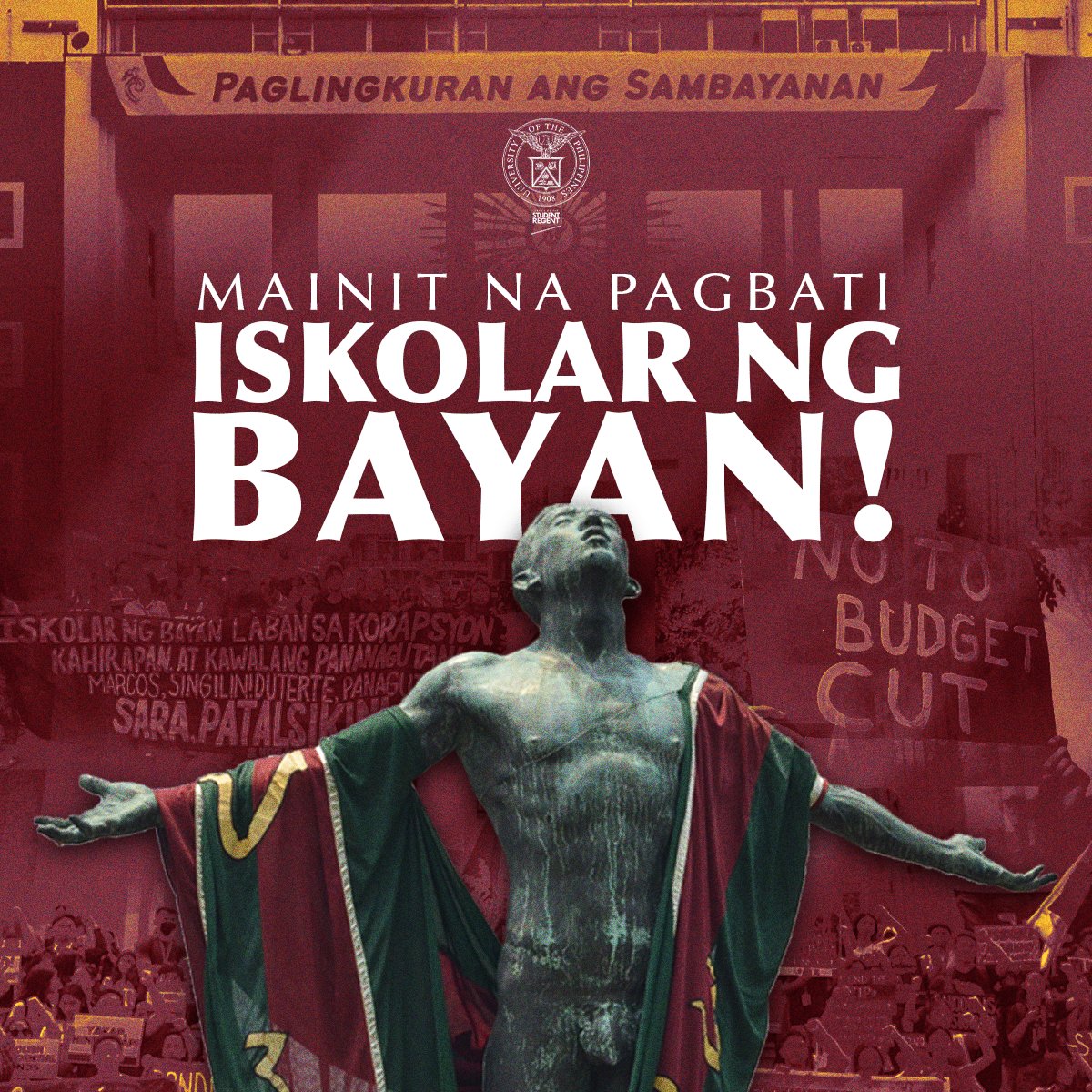 UP Office of the Student Regent tweet media