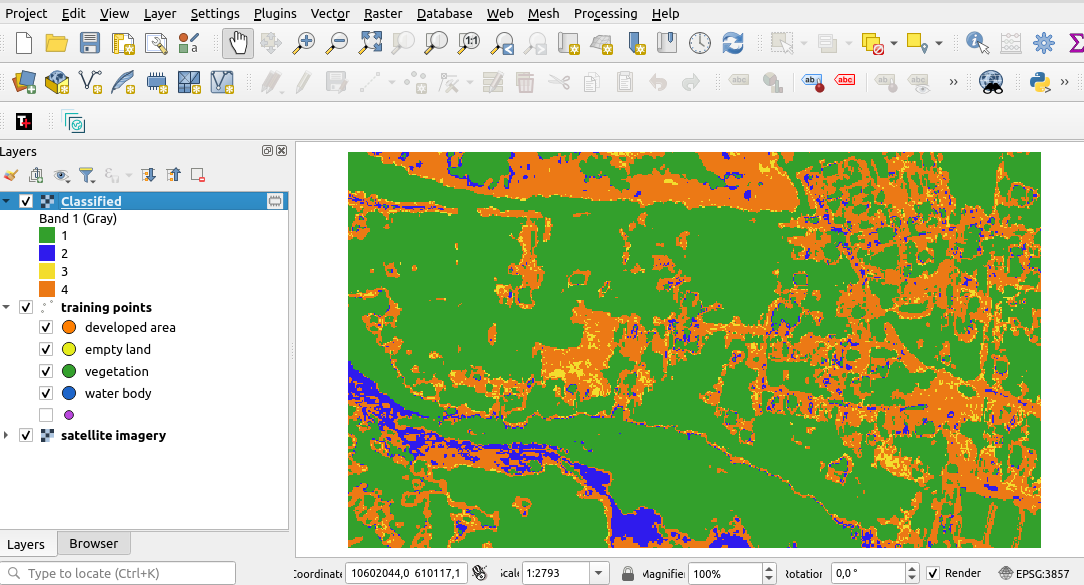 How to do image segmentation in QGIS with Machine Learning-Random Forest Algorithm. In this tutorial learn how to download and install the plugin, training points preparation, doing segmentation and access the segmentation result.
#QGIS #ML
geodose.com/2025/04/image-…