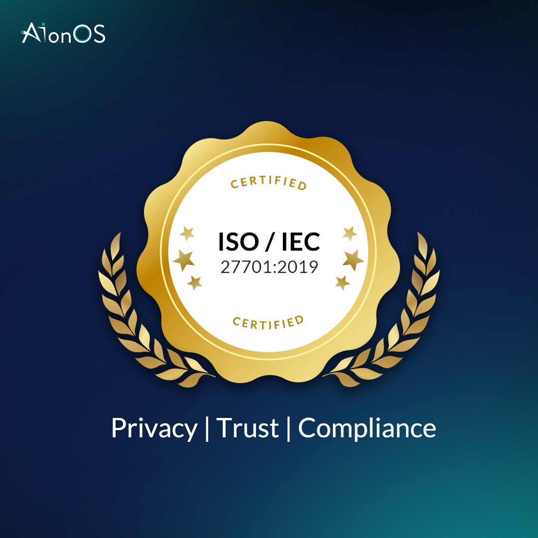 AIonOS is Now ISO 27701:2019 Certified. This certification marks a key milestone in our ongoing commitment to responsible data management and privacy-first innovation.

#PIMS #ISO27701 #AIonOS #Privacy #DataTrust #ComplianceDriven #SecureDigitalFuture