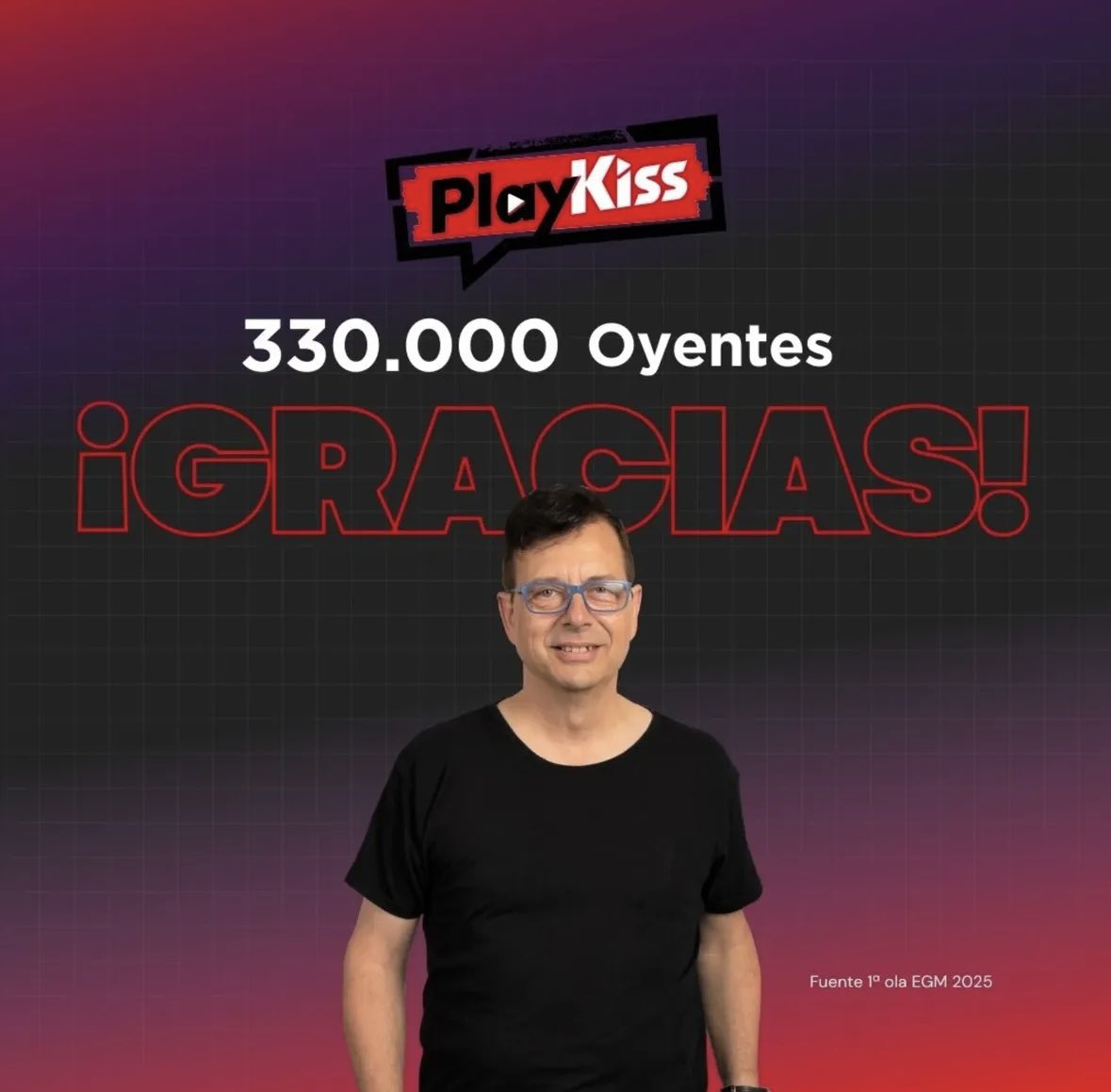 ¡GRACIAS POR ESCUCHAR! Enhorabuena compañeros, familia… #EGM