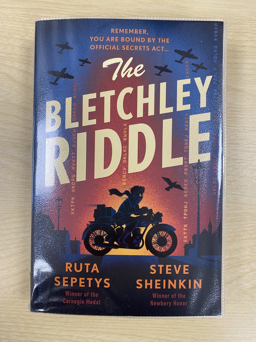 Inspire ELS (@inspireels) on Twitter photo Loved reading
The Bletchley Riddle
by <a href="/RutaSepetys/">Ruta Sepetys Updates</a> <a href="/SteveSheinkin/">Steve Sheinkin</a>
over Easter
Publisher <a href="/RocktheBoatNews/">Rock the Boat π</a>
A compelling historical adventure novel set in Bletchley ππ Loved reading
The Bletchley Riddle
by <a href="/RutaSepetys/">Ruta Sepetys Updates</a> <a href="/SteveSheinkin/">Steve Sheinkin</a>
over Easter
Publisher <a href="/RocktheBoatNews/">Rock the Boat π</a>
A compelling historical adventure novel set in Bletchley ππ