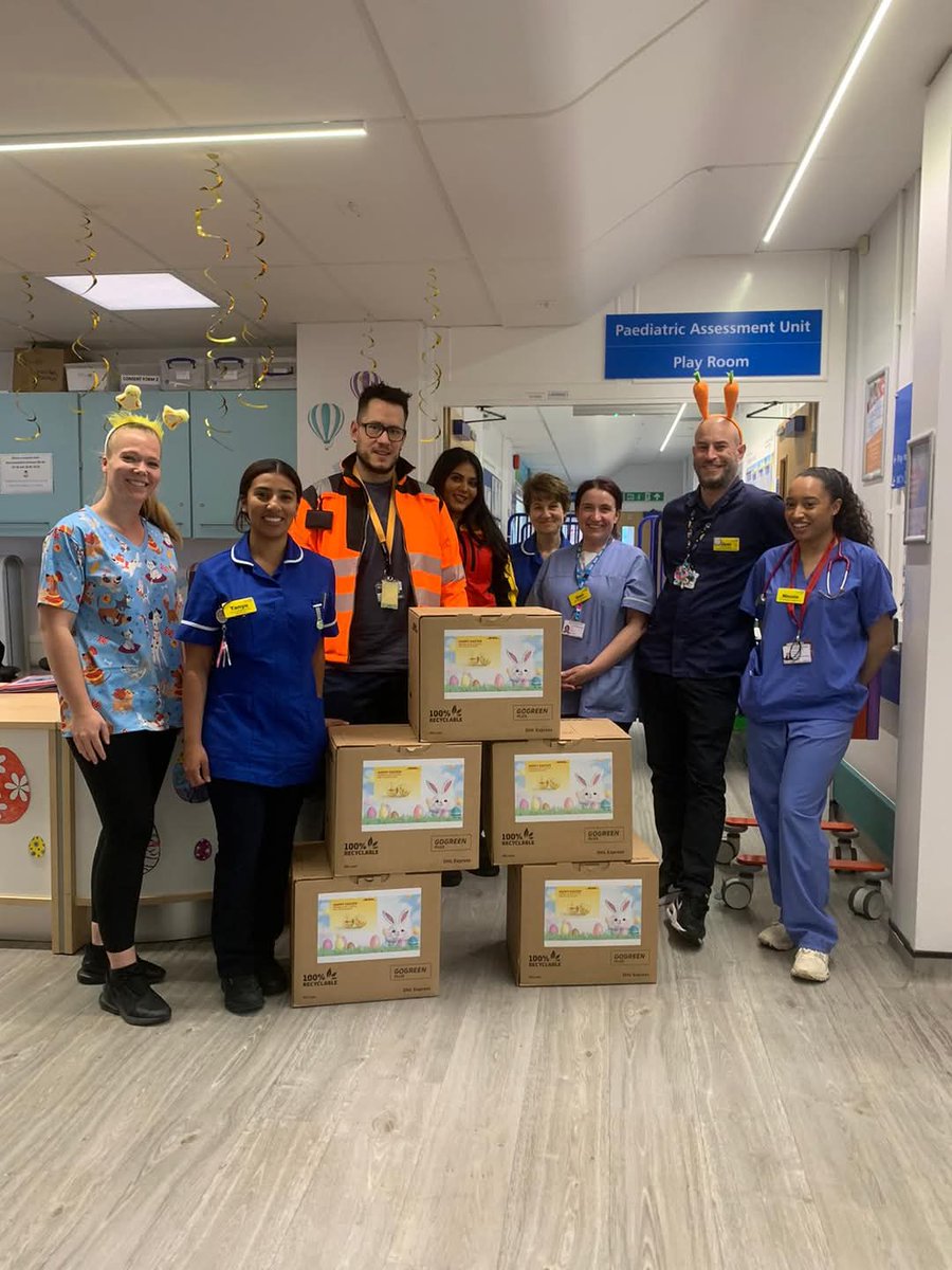 Tooting Newsie (@tootingnewsie) on Twitter photo Egg-cellent Easter gifts were handed out to children & elderly patients at St George's hospitals to mark Easter!
They were all given Easter eggs thanks to generous donations to <a href="/GivingtoGeorges/">St George's Hospital Charity</a> & <a href="/EsthCharity/">Epsom and St Helier Hospitals Charity</a>
📷 @stgeorgestrust (IG) Egg-cellent Easter gifts were handed out to children & elderly patients at St George's hospitals to mark Easter!
They were all given Easter eggs thanks to generous donations to <a href="/GivingtoGeorges/">St George's Hospital Charity</a> & <a href="/EsthCharity/">Epsom and St Helier Hospitals Charity</a>
📷 @stgeorgestrust (IG)