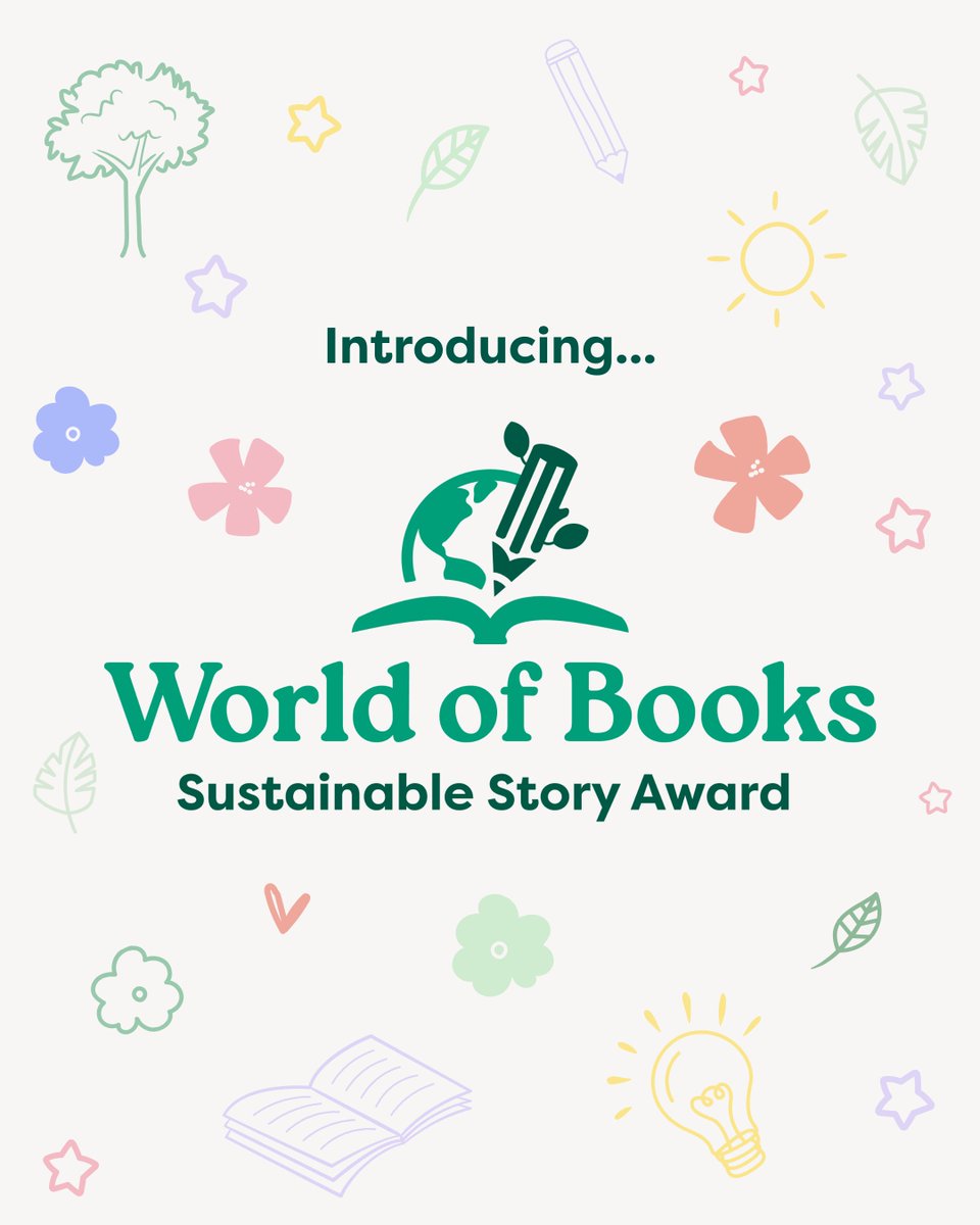This Earth Day, we're thrilled to launch the Sustainable Story Award! 📚🌍

This offers financial backing to writers whose work inspires real change, helping bring more brilliant, sustainability-focused books into the world 💚

Click here to learn more: bit.ly/44BRY8q