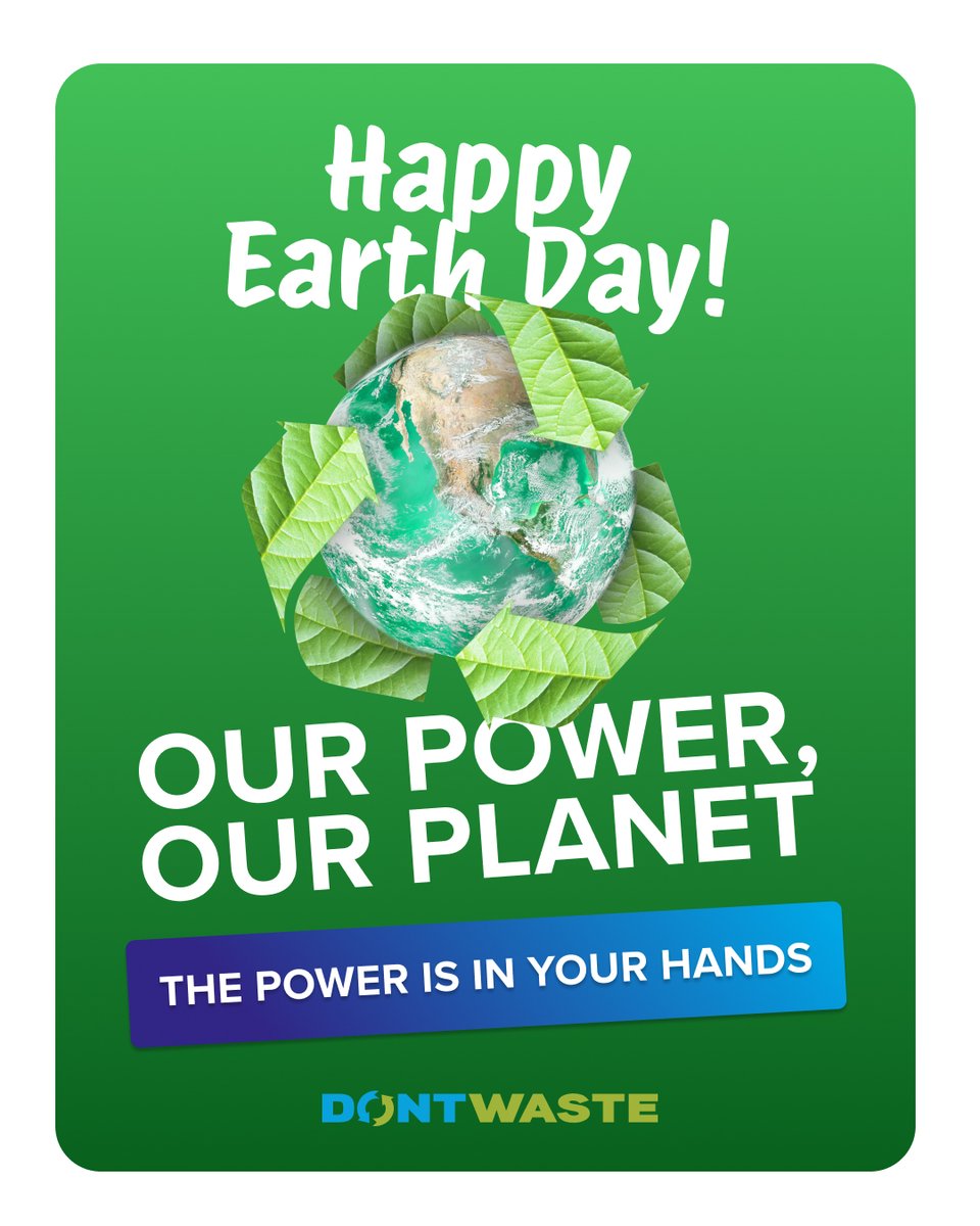 Happy Earth Day! 🌱🌍 

 This year’s theme “Our Power, Our Planet” reminds us that the choices we make today shape tomorrow. The power is in our hands.

When we recycle, we reduce the need for energy-intensive raw material extraction—and that means fewer GHG emissions. ♻️