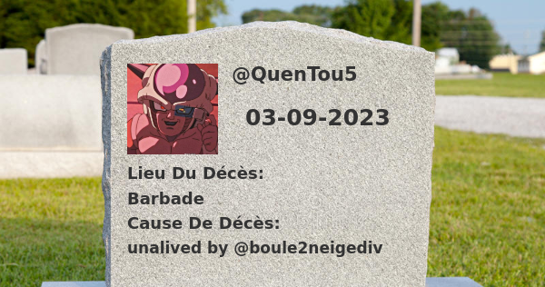 C'est comment et quand je vais mourir

⠀➡️ infinityweet.me/time-of-death?…