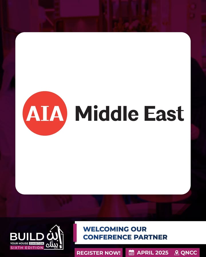 We are pleased to welcome The American Institute of Architects (AIA Middle East) as our Conference Partner at Build Your House 2025

<a href="/aiamiddleeast/">AIA Middle East</a> 

📍Qatar National Convention Centre
📅 April 28 – May 1, 2025

#BYH2025 #BuildYourHouseQatar #Consultants #Contractors #Suppliers