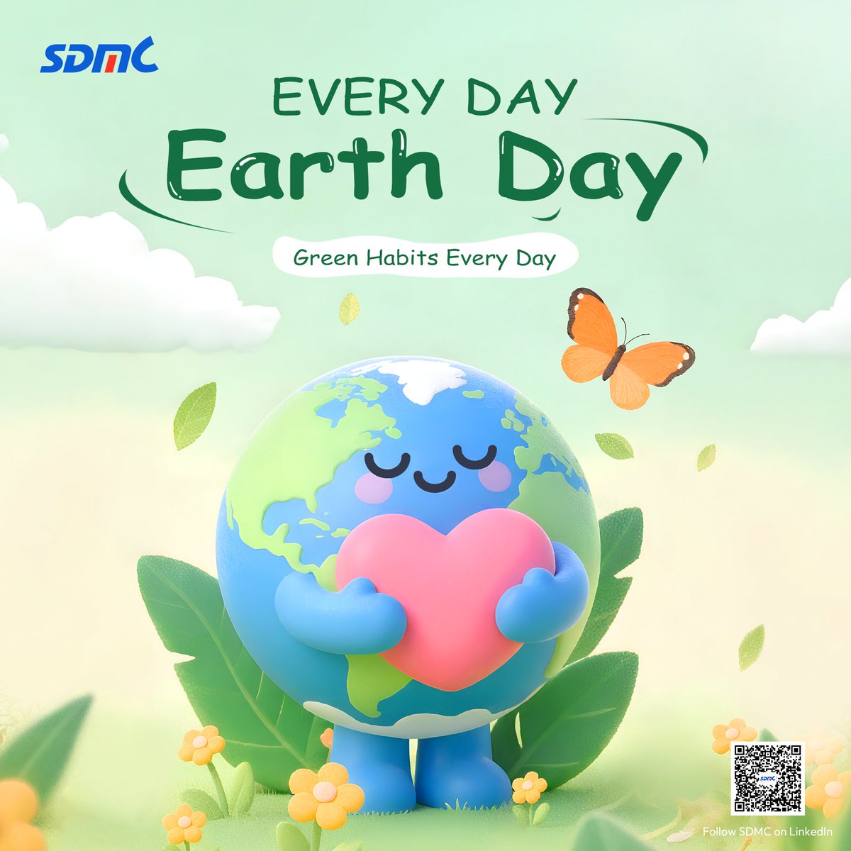 At SDMC, #EarthDay inspires action every day. As of the end of 2024, we've cut 38,000 metric tons of CO₂, and by 2025, we aim to reach a total reduction of 60,000 metric tons—steps toward our net‑zero vision.

Earth Day Every Day – Act now to secure a greener tomorrow! 💚