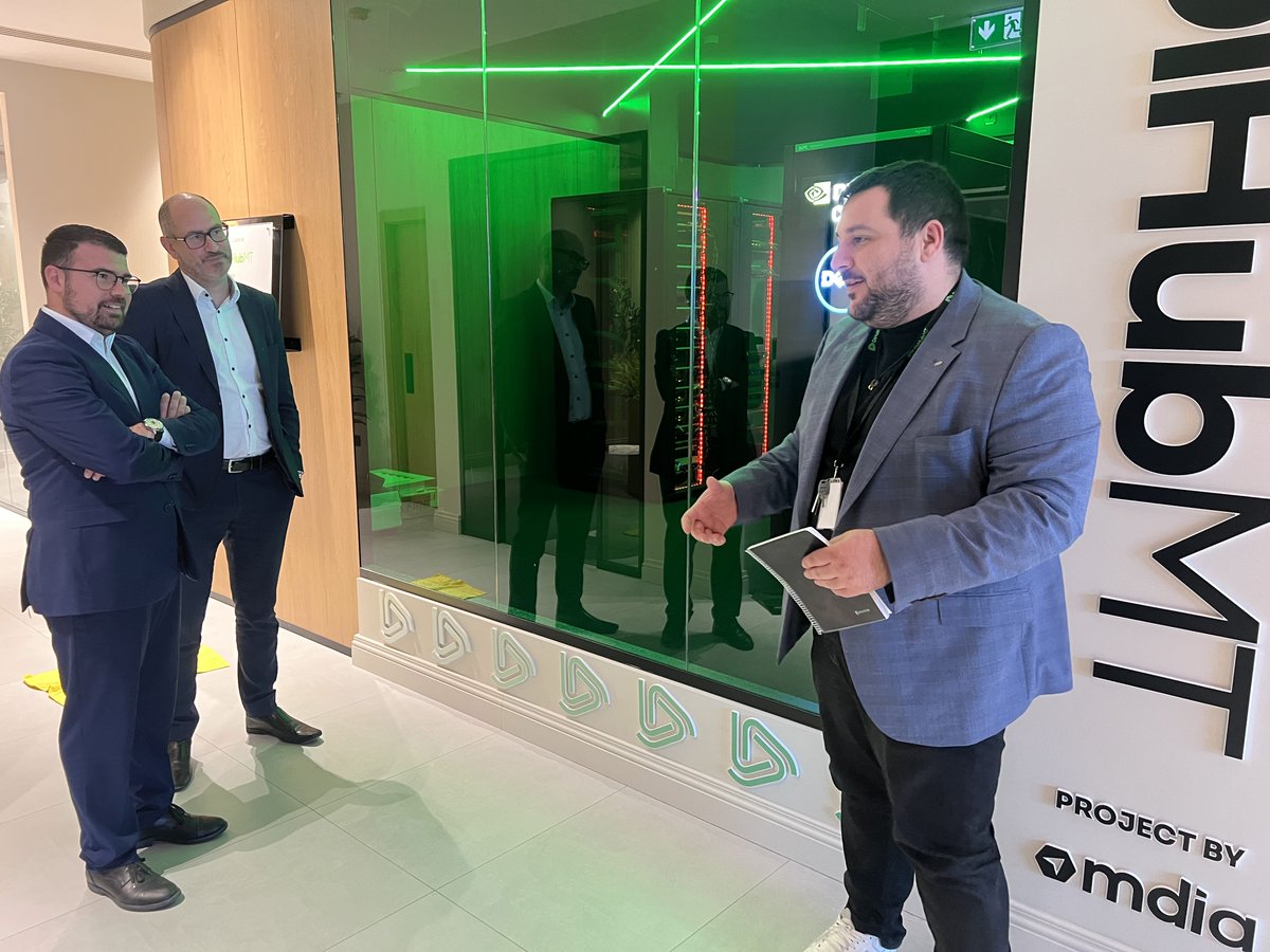 This morning, SEM CEO, <a href="/RodrickZerafa/">Rodrick Zerafa</a> and SEM management met Malta Digital Innovation Authority  CEO, Kenneth Brincat to discuss joint initiatives in favour of start-ups and enterprises.
Mr Zerafa could see how MDIA offers state of the art facilities through its - <a href="/DiHubMT/">DiHubMT</a>