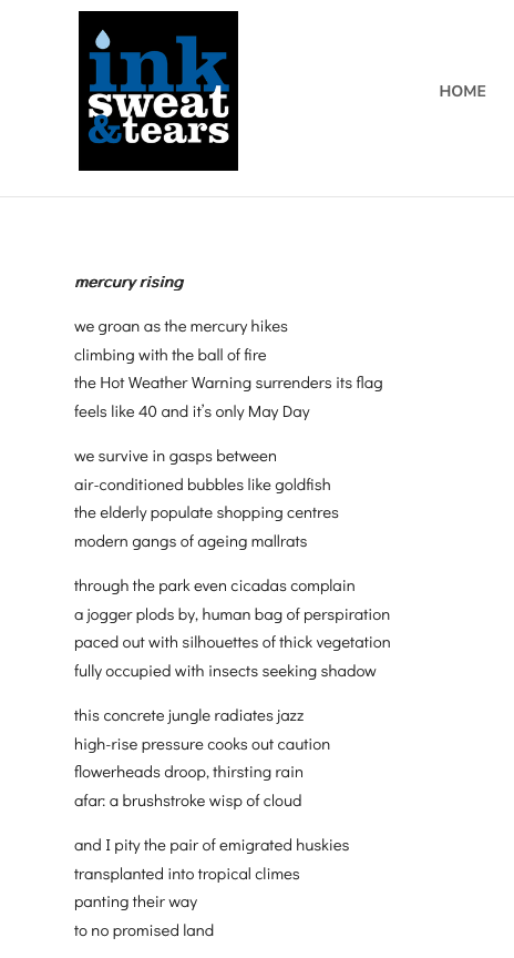 Win aka "The Producer" @ the Treehouse w/No Leaves (@win_theproducer) on Twitter photo I wonder if it's ok to reshare this little published piece with <a href="/TopTweetTuesday/">TopTweetTuesday</a> for #EarthDay? 🤗🌎<a href="/blackboughpoems/">Black Bough Poetry / Barddoniaeth Y Gangen Ddu</a> <a href="/daiwoolridge/">Dai Woolridge (Poet)</a> #amwriting #poetry I wonder if it's ok to reshare this little published piece with <a href="/TopTweetTuesday/">TopTweetTuesday</a> for #EarthDay? 🤗🌎<a href="/blackboughpoems/">Black Bough Poetry / Barddoniaeth Y Gangen Ddu</a> <a href="/daiwoolridge/">Dai Woolridge (Poet)</a> #amwriting #poetry
